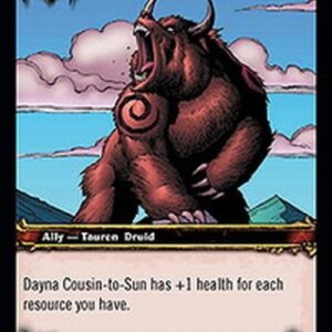 World of Warcraft TCG Dayna Cousin-to-Sun