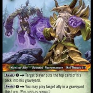 World of Warcraft TCG Cult Master Kel'Thuzad