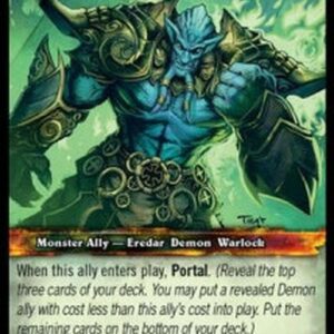 World of Warcraft TCG Eredar Chaosbringer
