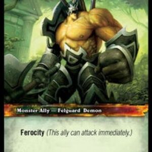 World of Warcraft TCG Felguard Basher