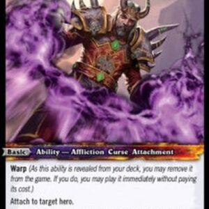 World of Warcraft TCG Curse from Beyond