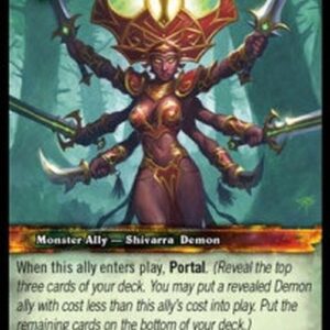 World of Warcraft TCG Priestess of Ruin