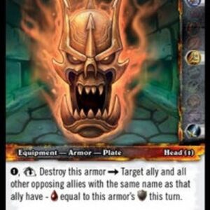 World of Warcraft TCG Mask of Death
