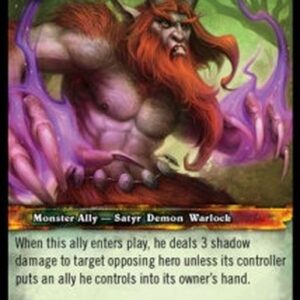 World of Warcraft TCG Blackhorn Fearmonger