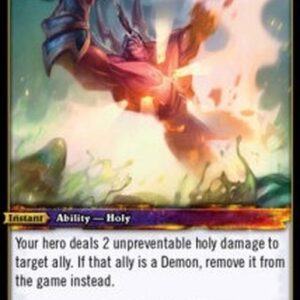 World of Warcraft TCG Blaze of Light