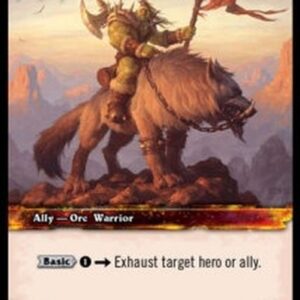 World of Warcraft TCG Orc Raider