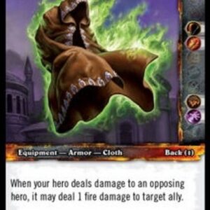 World of Warcraft TCG Cloak of Flames