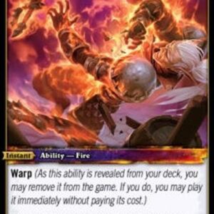 World of Warcraft TCG Flames from Beyond