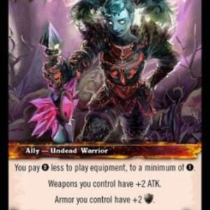 World of Warcraft TCG Deathguard Ashleigh