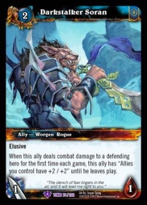 World of Warcraft TCG Darkstalker Soran