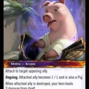 World of Warcraft TCG Polymorph: Pig