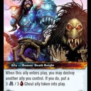 World of Warcraft TCG Kraven the Gravebound