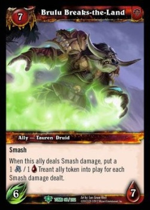 World of Warcraft TCG Brulu Breaks-the-Land
