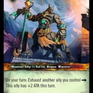 World of Warcraft TCG Neferset Sentry