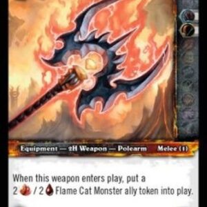 World of Warcraft TCG Fandral's Flamescythe