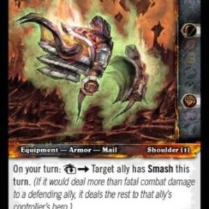 World of Warcraft TCG Flickering Shoulders