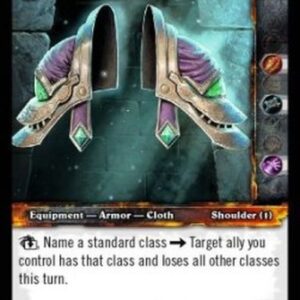 World of Warcraft TCG Mantle of Master Cho