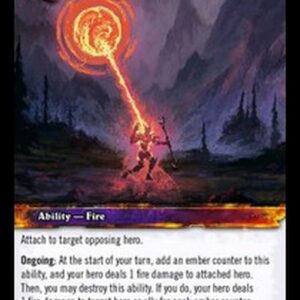 World of Warcraft TCG Flame Orb