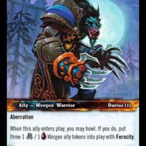 World of Warcraft TCG Lord Darius Crowley