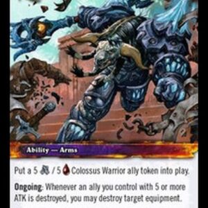 World of Warcraft TCG Colossus Smash