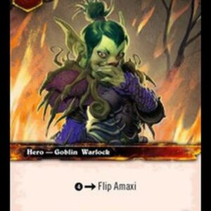 World of Warcraft TCG Amaxi the Cruel