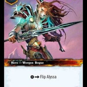 World of Warcraft TCG Bladesinger Alyssa