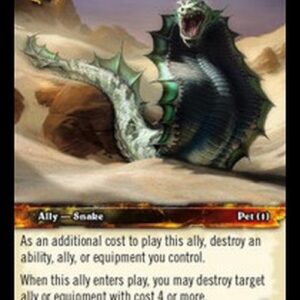 World of Warcraft TCG Nag the Twisted