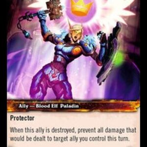 World of Warcraft TCG Blood Knight Adrenna