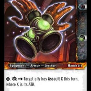 World of Warcraft TCG Double Attack Handguards