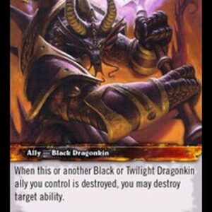 World of Warcraft TCG Obsidian Drakonid