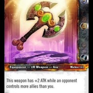 World of Warcraft TCG Axe of the Eclipse