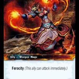 World of Warcraft TCG Kelsa Wildfire