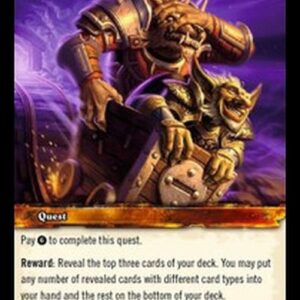 World of Warcraft TCG Mr. Goldmine's Wild Ride