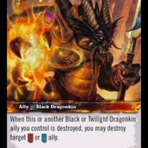 World of Warcraft TCG Obsidian Enforcer