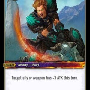 World of Warcraft TCG Demoralizing Strike