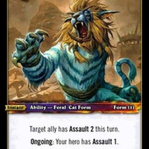 World of Warcraft TCG Fierce Cat Form