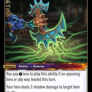 World of Warcraft TCG Necrotic Strike