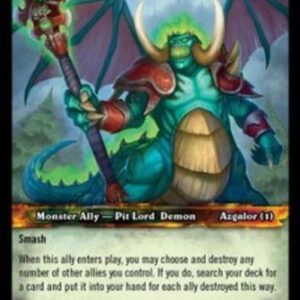 World of Warcraft TCG Azgalor the Pit Lord