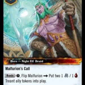 World of Warcraft TCG Malfurion Stormrage