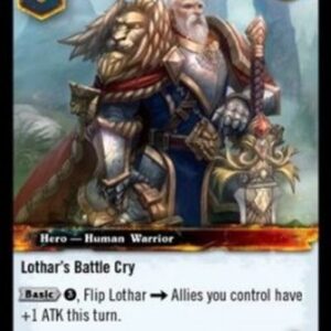 World of Warcraft TCG Anduin Lothar