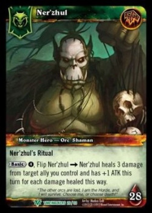 World of Warcraft TCG Ner'zhul