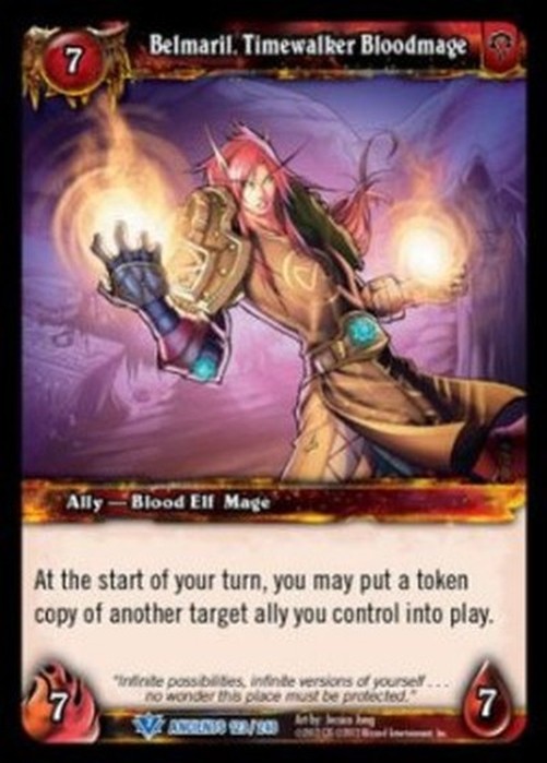 World of Warcraft TCG Belmaril, Timewalker Bloodmage