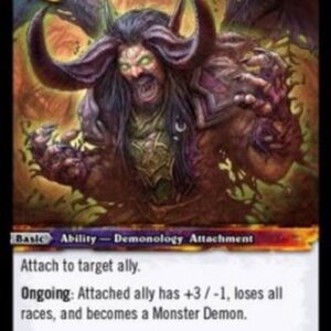 World of Warcraft TCG Demonic Infusion