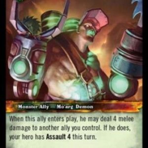 World of Warcraft TCG Mo'arg Doomsmith
