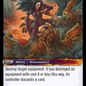 World of Warcraft TCG Devious Dismantle