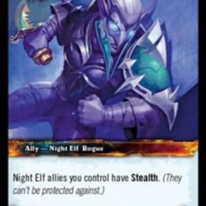 World of Warcraft TCG Darnassus Shadowblade