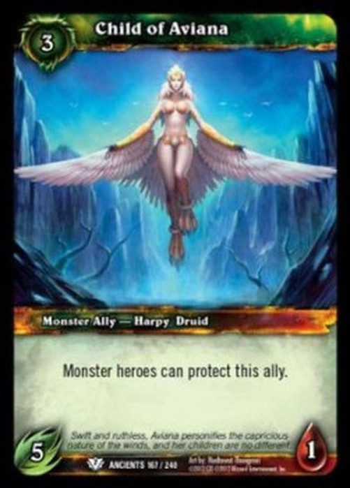 World of Warcraft TCG Child of Aviana