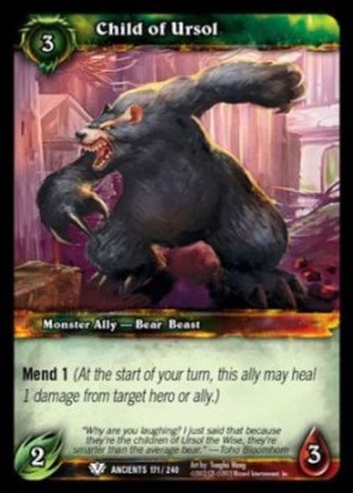 World of Warcraft TCG Child of Ursol