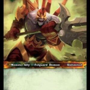 World of Warcraft TCG Felguard Marauder
