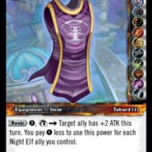 World of Warcraft TCG Darnassus Tabard